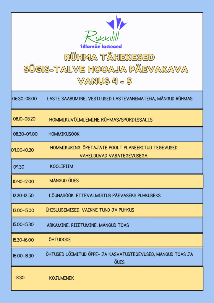 Tähekesed (sügis-talv)